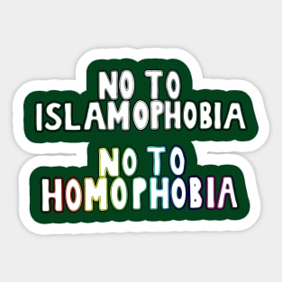 No to Hate Sticker